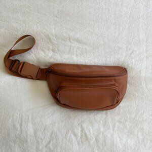 Kibou Vegan Leather Belt Bag in Brown (BRAND NEW)